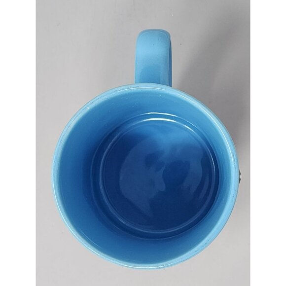 Disney Store Blue Mickey Mouse Ceramic Coffee Mug Starring‎ Tonight 3-D - Picture 5 of 8